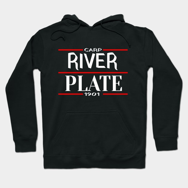 river plate Hoodie by Medo Creations